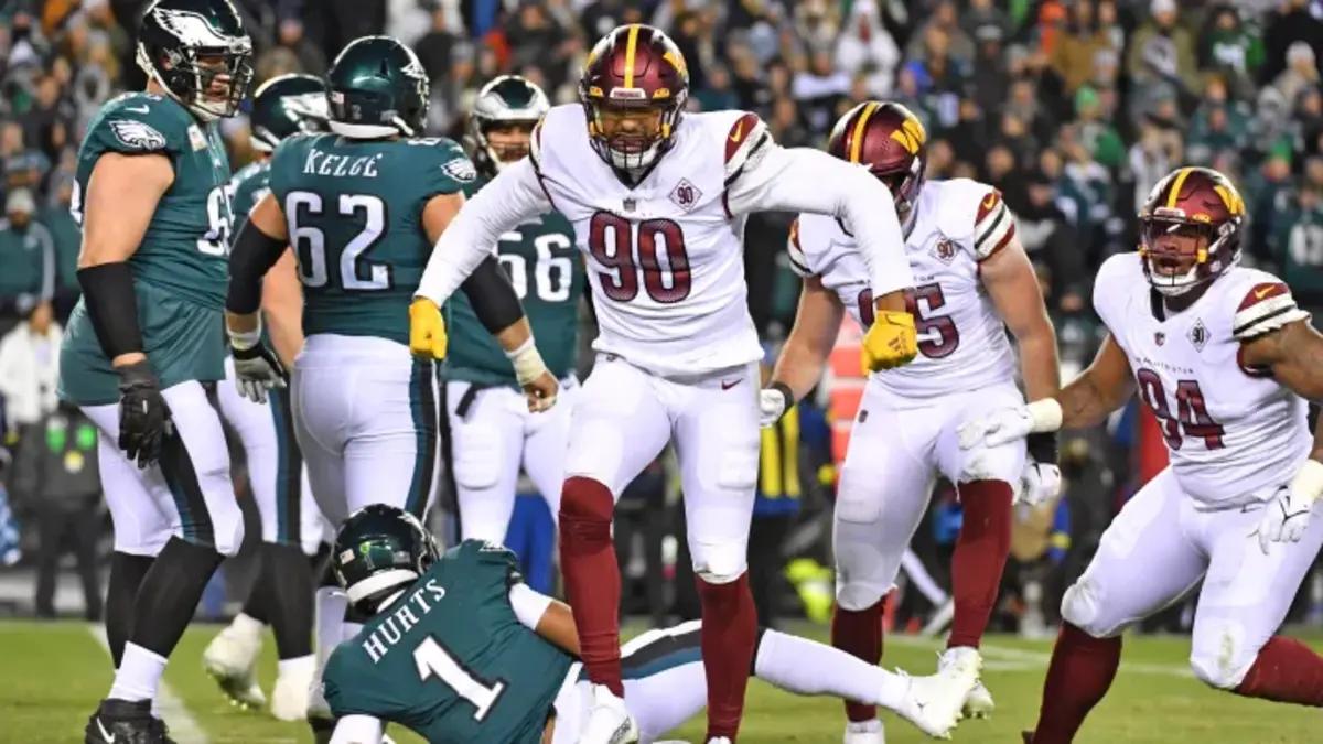 Washington Commanders defensive end Montez Sweat